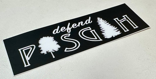 Defend Pisgah Tree Logo